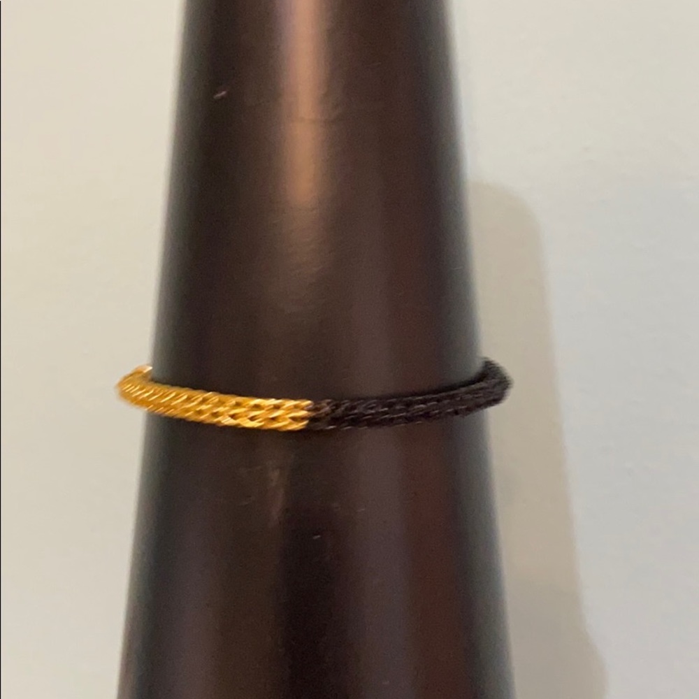 Hand knit bracelet!